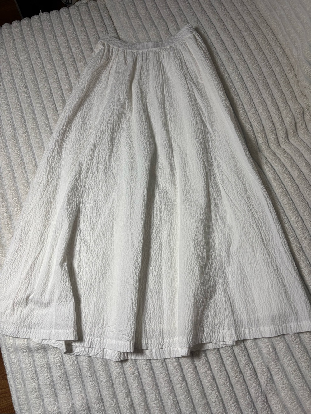 a new day White Maxi Skirt with Elastic Waistband - Picture 5 of 9